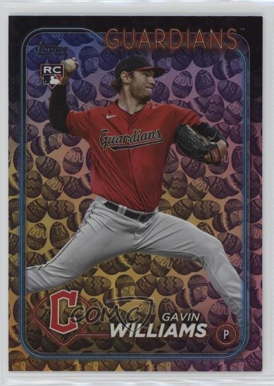 2024 Topps Series 1 Eggs Gavin Williams #242 7ba