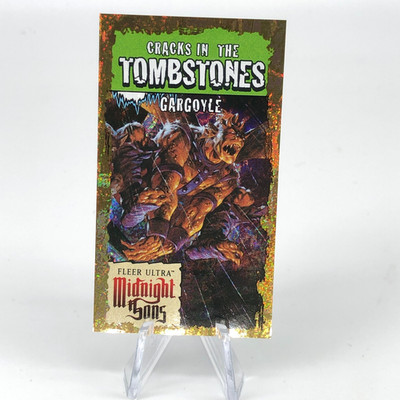 Marvel Card Gargoyle GRM15 Gold /25 Mini Tombstones Midnight Sons 2022 Fleer