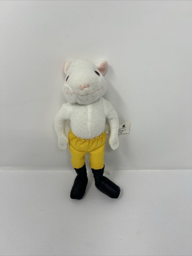 Hasbro Rare Stuart Little Mini Plush 8" Mouse w/ Boots Yellow Short Stuffed Toy - Picture 21 of 24