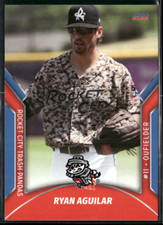 Ryan Aguilar 2022 Rocket City Trash Pandas Team Set
