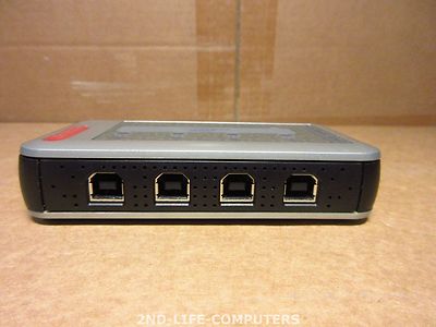 SITECOM CN-122 USB 2.0 Manual Switch 4-Ports - EXCL PSU & CABLES