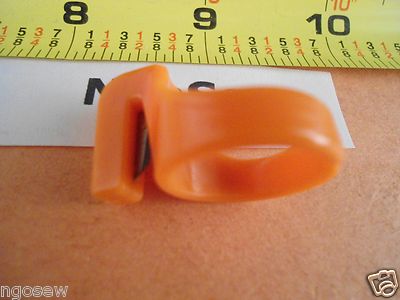 FINGER RING TYPE THREAD YARN STRING CUTTER Sewing Notions Orange Small Size