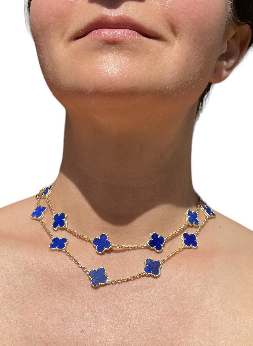 VAN CLEEF & ARPELS 2019 Holiday Pendant Celestial Blue Sèvres/ Diamond -  Timeless Luxuries