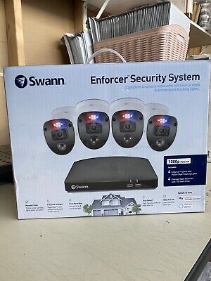 NEW /OPEN BOX/ Swann Enforcer Security System 4 Cameras NEW /OPEN BOX/ Swann Enforcer Security System 4 Cameras