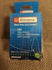 Altronix R85 Relay Module, 6/12VDC, DPDT Contacts @ 5A - 220VAC/28VDC NEW