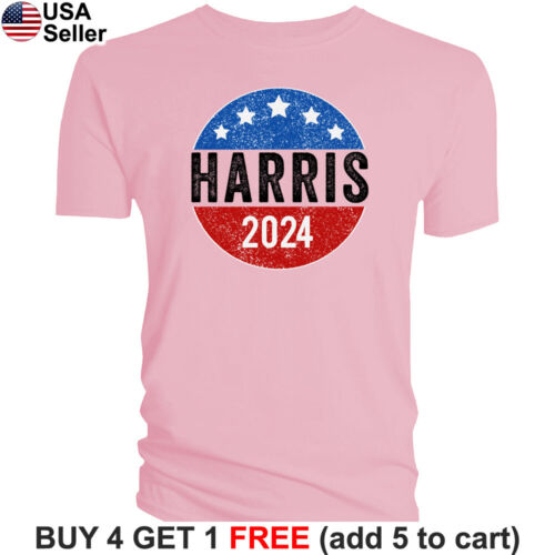 T-Shirt Kamala Harris Wahlkampf 24 politisch für den Präsidenten 2024 BKH04 - Bild 17 von 20
