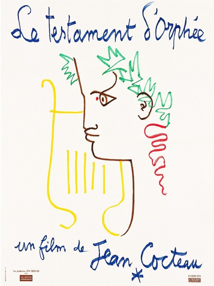 Affiche Le Testament d'Orphée d1 pour créer un salon cinéma vintage