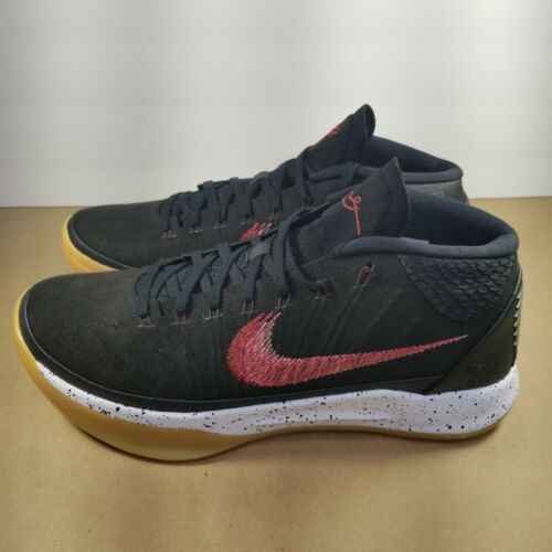 Nike Kobe Bryant AD Mid Genesis Men's Shoe Size 8.5 Black Gum Bottom Rare New