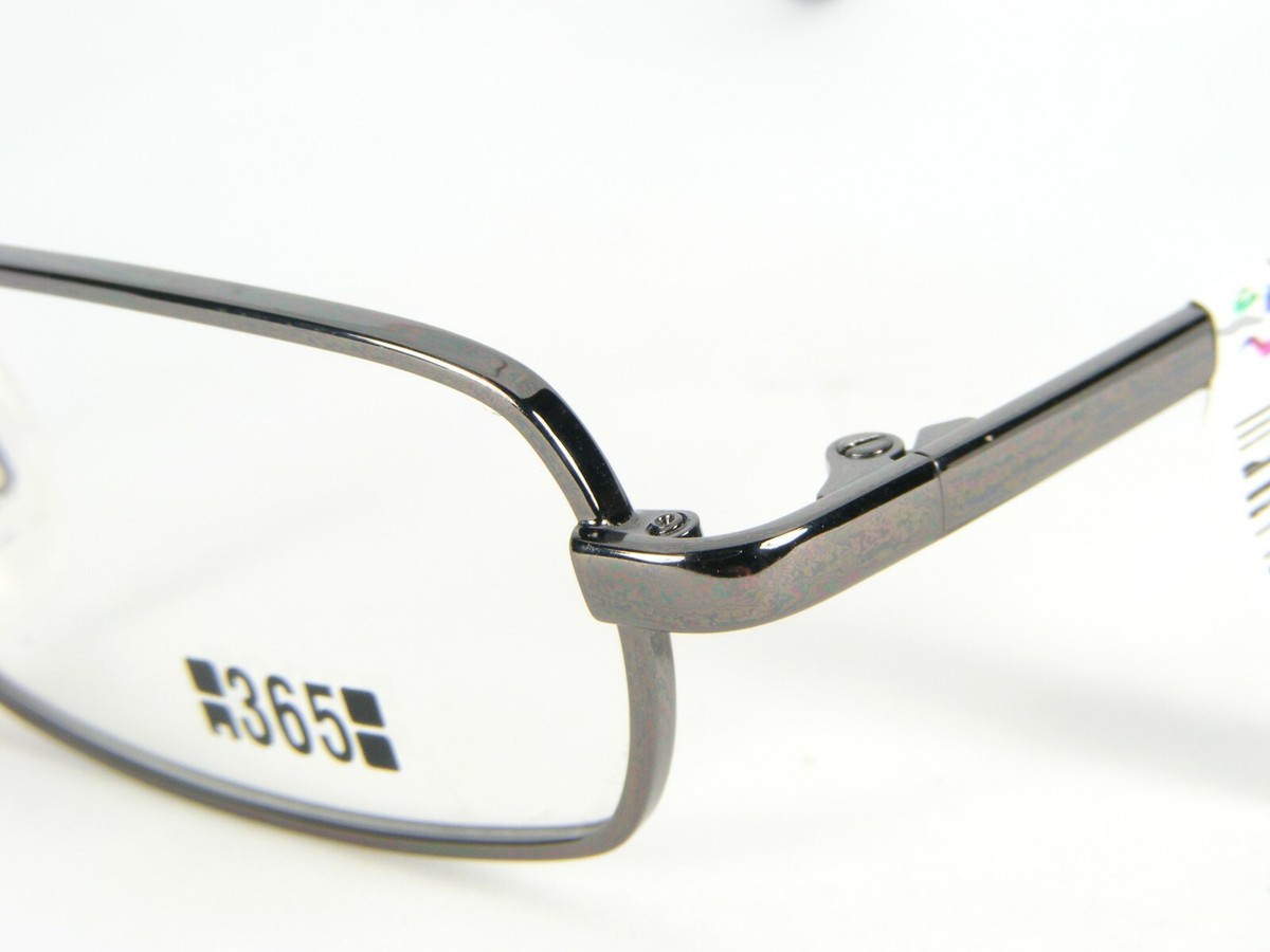 FreudenHaus 365 Yale GUNMETAL EYEGLASSES GLASSES METAL FRAME 45-18