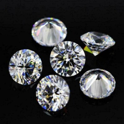 CVD Diamant DEF Farbe CVD/HPHT 1,5 mm Labor gezüchtete lose Edelsteine 100 ST...