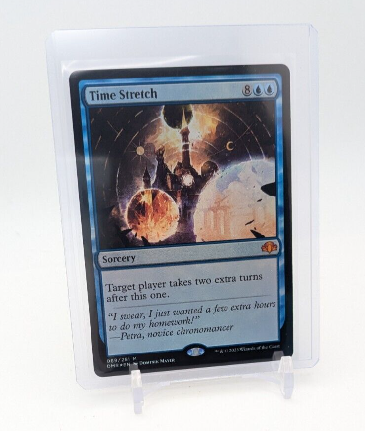 MTG - Time Stretch - FOIL Mythic #69 - Dominaria Remastered NM