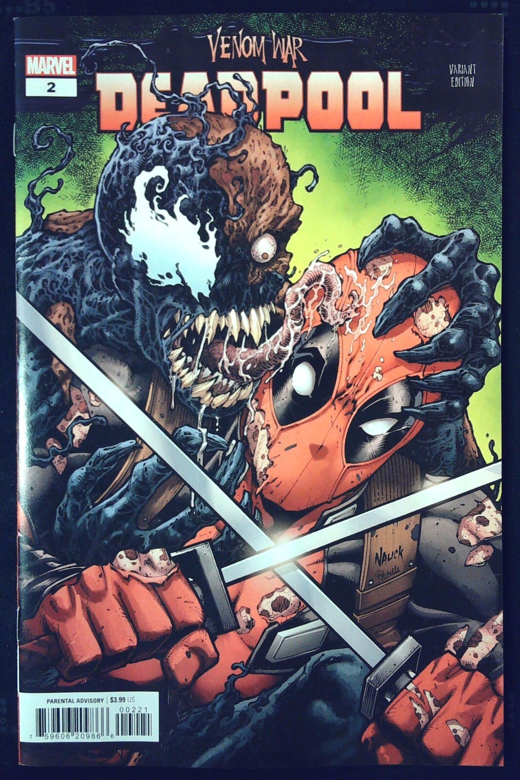VENOM WAR: DEADPOOL (2024) #2 - Nauck Variant - New Bagged