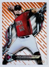2018 Topps High Tek Zack Godley Orange Acetate Diffractor SP #/25 Mint+ 💎