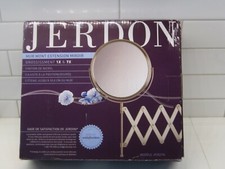 Jerdon JP2027N Wall Mount Mirror Nickel 20-Inch Extension. New
