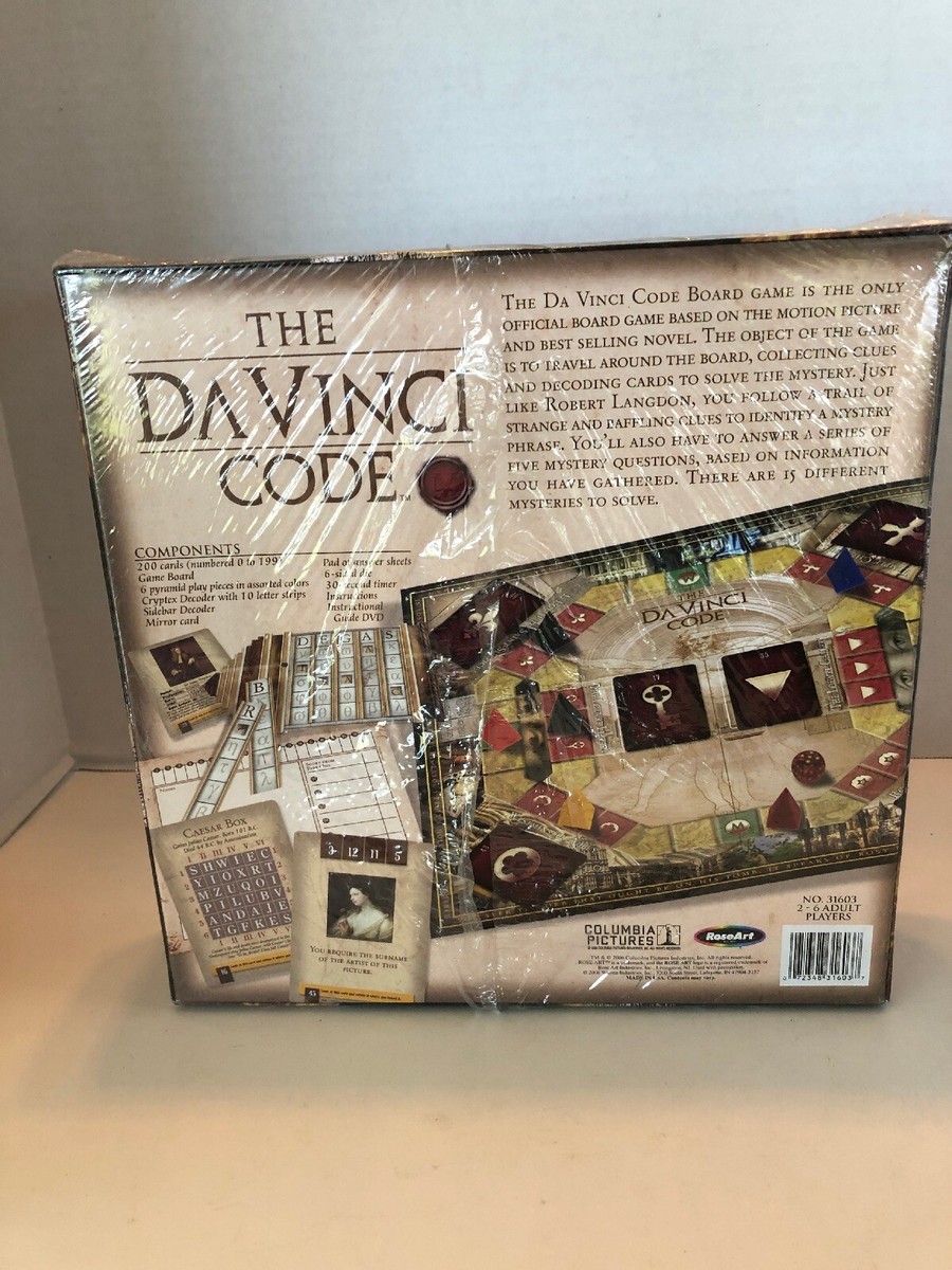 ダビンチコード カードゲーム The DaVinci Code Board Game Sealed in Box | eBay