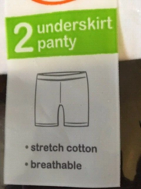 NEW girls size 14-16 underskirt panty shorts 2 pairs 2-pack - Image 3 of 3