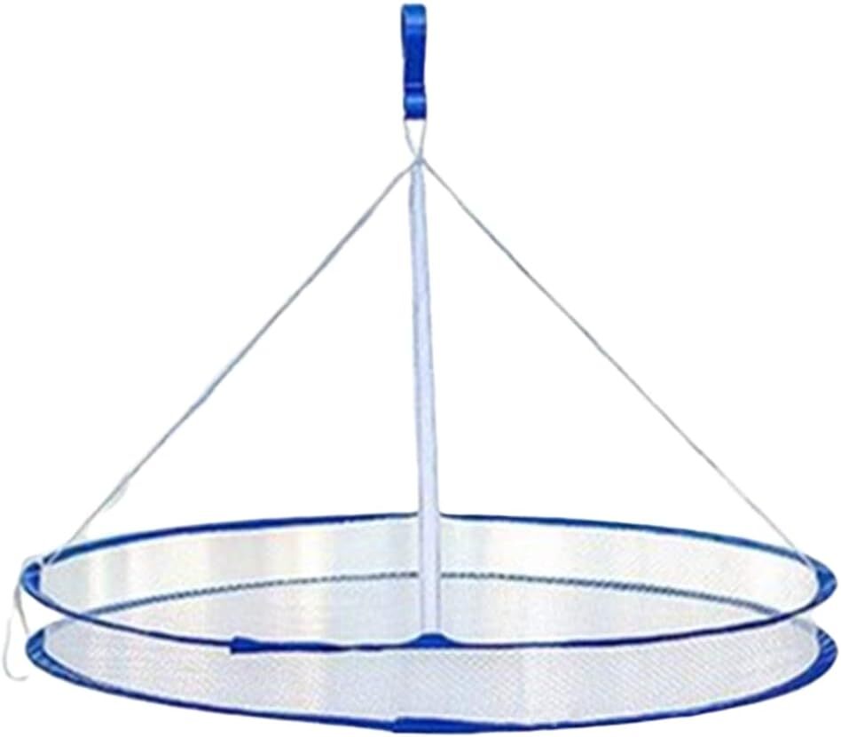 Foldable Mesh Drying Rack for Weed Cannabis Herbs Single Layer Basket