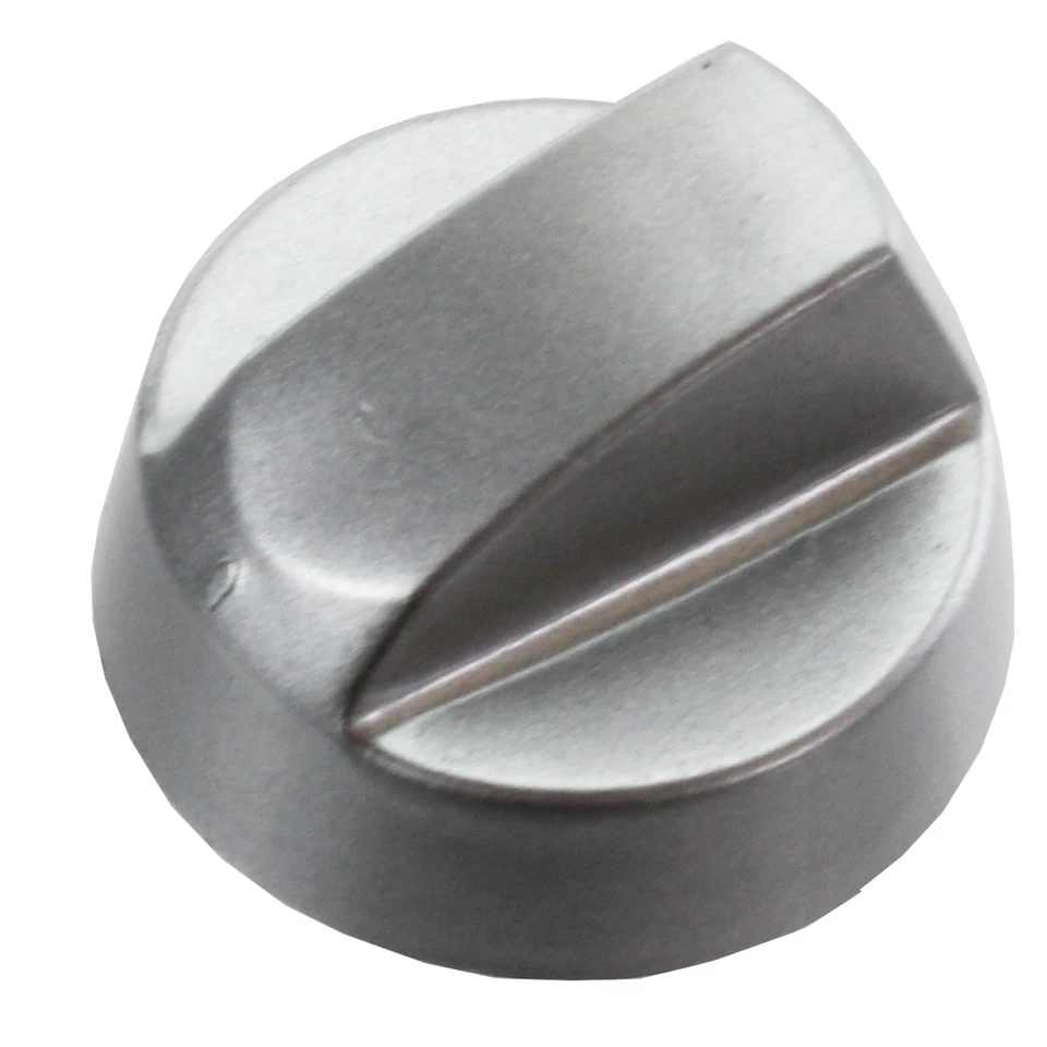 8 x perillas de horno plateadas para CDA / ARISTON perilla de interruptor de cocina + adaptadores Foto 2 de 4