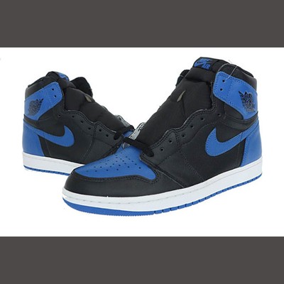 Nike AIR JORDAN 1 RETRO HIGH OG ROYAL 2017 555088-007 28.5 BLUE 