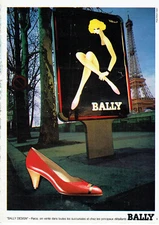 Advertising 058 1978 Bally Design Shoes by Villemot