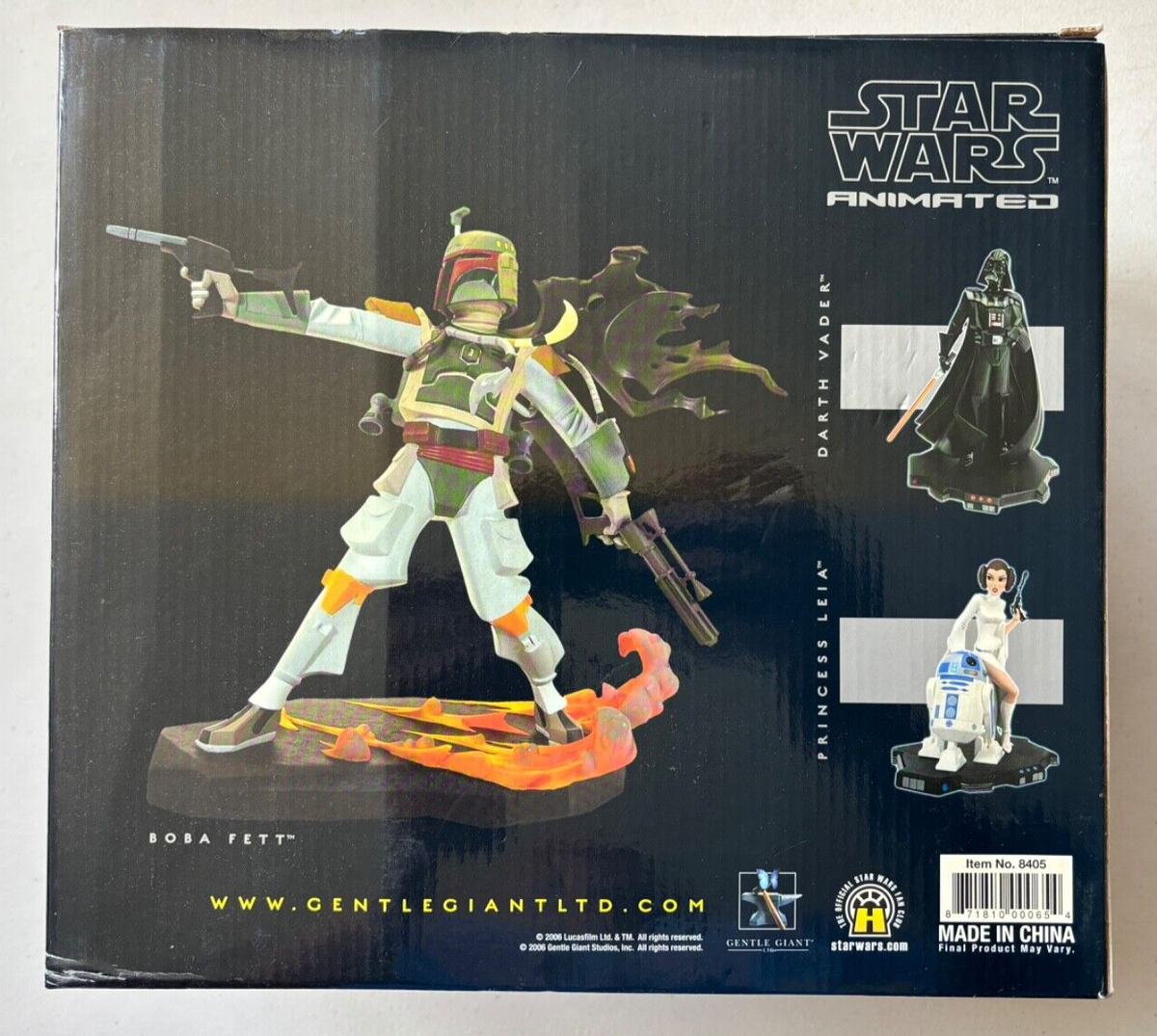 Boba Fett Star Wars Animated Maquette Statue Gentle Giant Limited
