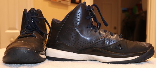 Zapatillas altas de baloncesto Adidas "D Rose" C75725 "Collegiate Navy" para hombre talla 10 - Imagen 4 de 14