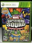 Marvel Super Hero Squad The Infinity Gauntlet - Xbox 360 Box & Manual Tested