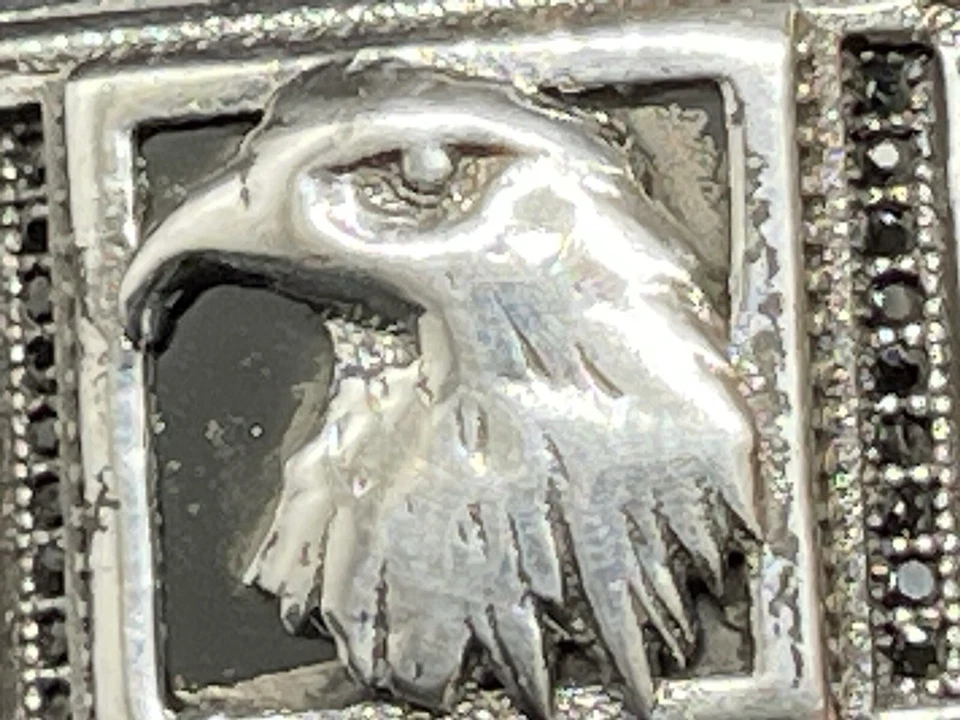 Anillo de plata pura Foto 3 de 4