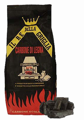 Carbone Di Legna Ecologico Per Barbecue - Confezione Da 2.5kg