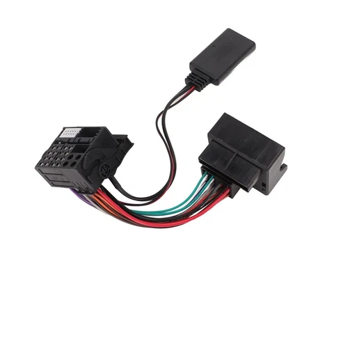 Bluetooth 5.0 AUX Audio Adapter mit Mikrofon Kabel für Mercedes-Benz W169 W245  - Bild 4 von 7