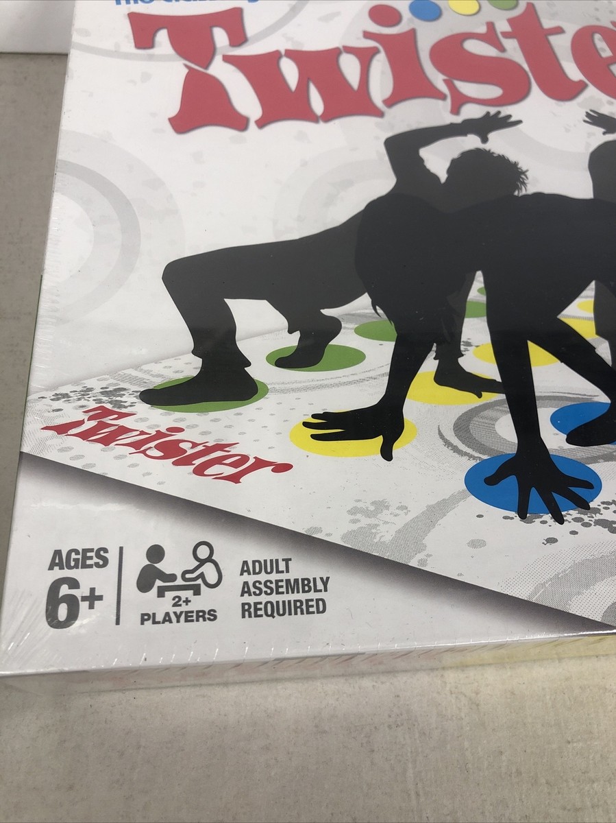 Twister by Hasbro - The Classic Game With Two More Moves - New