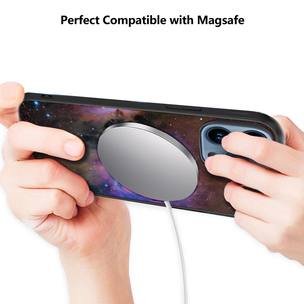 Phone Case Space Soft Silicone Cover For iPhone 11 12 Pro 13 14 Plus 15 Pro Max