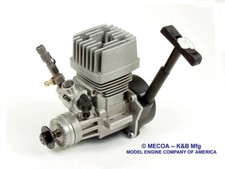 K&B .18 cu. in. Auto Engine with Cast Head NIB Made in USA 8811