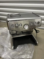 Breville BES870XL Barista Express Espresso Machine Brushed Used-Machine As Shown
