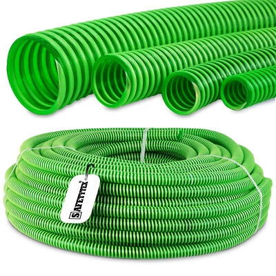 SAFETYTEX PVC Spiralschlauch Saugschlauch Förderschlauch Meterware viele Größen Koi Teich