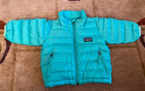 Patagonia Girls Boys 3 Month Teal Green 