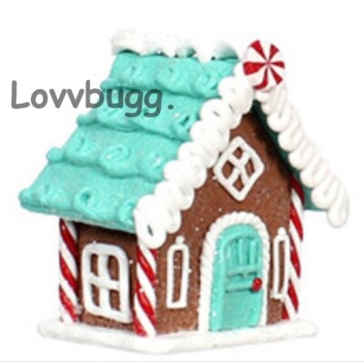 american girl gingerbread house