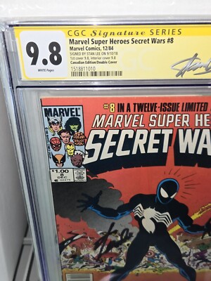 Marvel Super Heroes Secret Wars #8 Canadian Edition Double