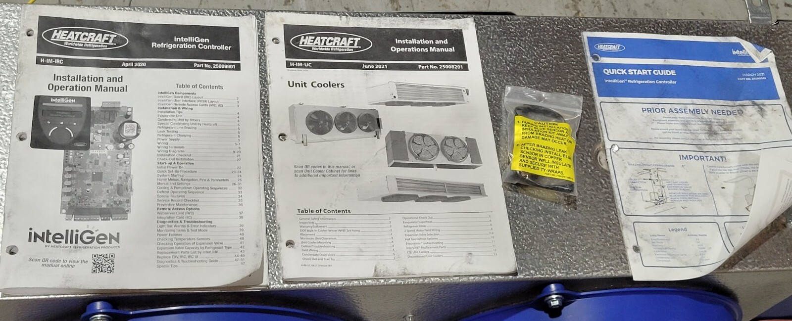 Bohn Heatcraft Walk In Cooler 2 Fan w/Intelligen Refrigeration ...
