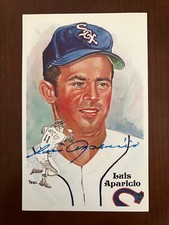 Luis Aparicio Autograph Baseball HOF