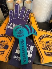 Vintage Lot of 5 Charlotte Hornets Coca Cola Foam Hand Finger NBA Butterfinger
