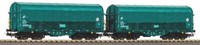 Piko 58288, 2Tlg. Set Schiebeplanenwagen, Fs, Neu & Ovp, H0
