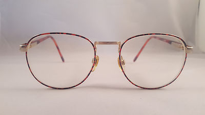 Vintage Kenmark Sunglasses Wine Color (Rare) Silver Retro-Vintage Flexible Round Tinted Sunglasses with  main image 2
