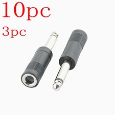 Mono 6.35mm Male to Female Audio Adapter 6.35 Jack Plug Extender Extension Cord