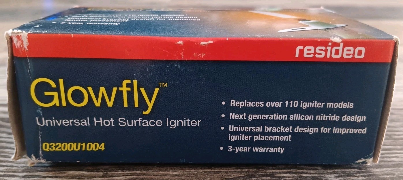 Honeywell Q3200U1004 Glow Fly Universal Hot Surface Igniter 120Vac - second product detail image