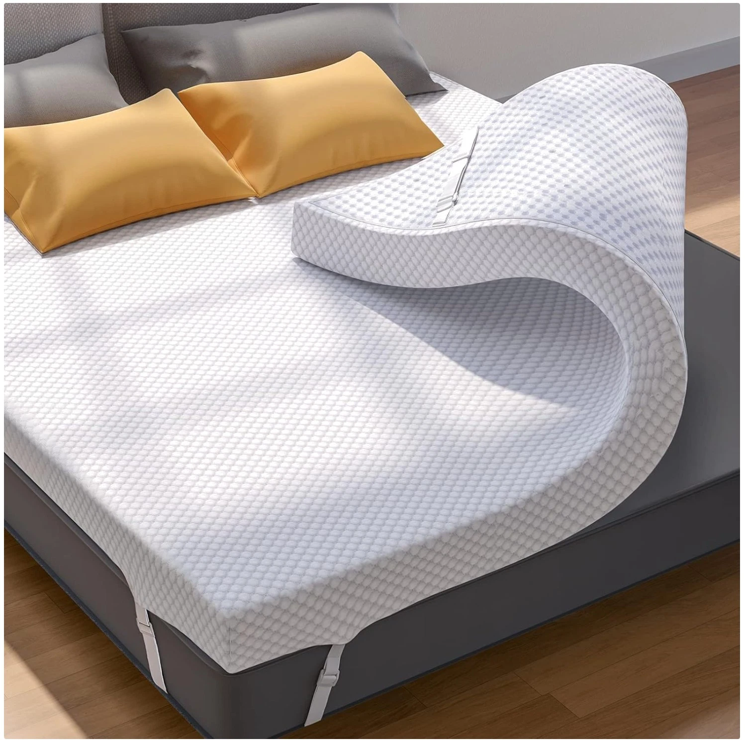 Gel Memory Foam Topper - Full Size Sleep Support