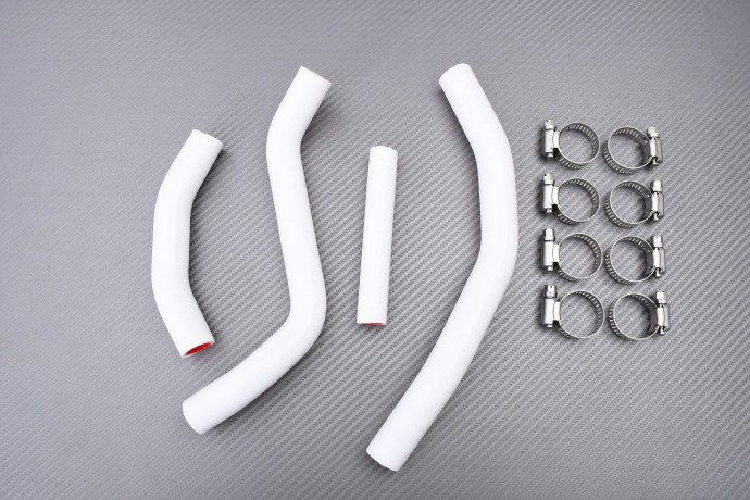 Tuyau radiateur blanc YAMAHA YZ 250FX pour remplacer les durites craquelées d'origine
