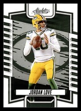 Jordan Love 2023 Panini Absolute #32 Green Bay Packers NFL FOOTBALL