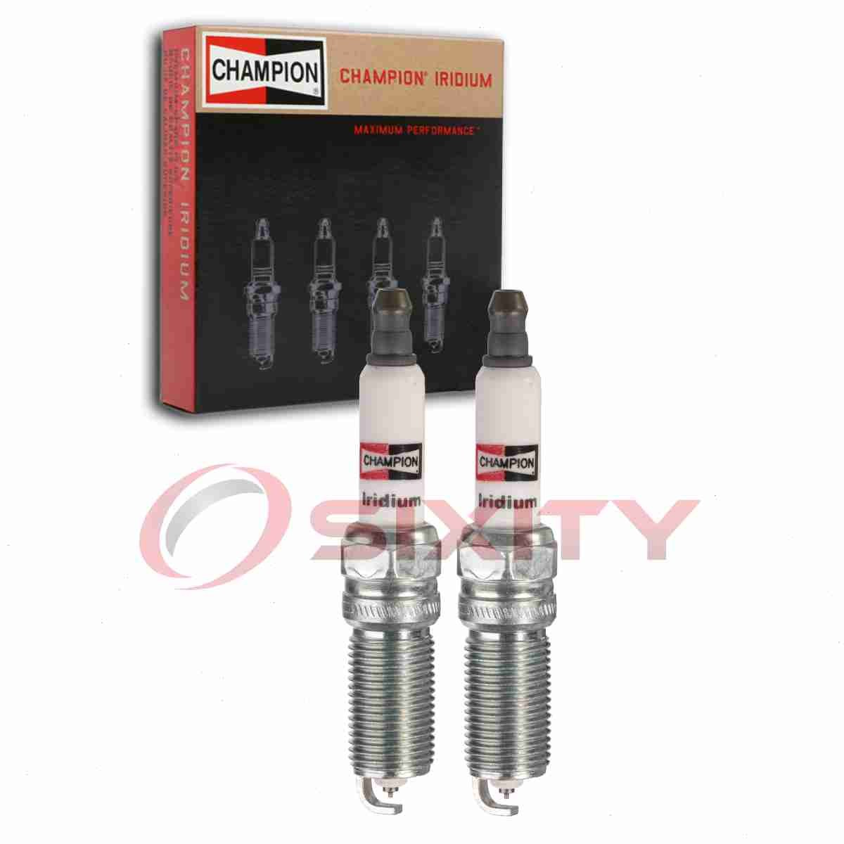 2 pc Champion Iridium 9901 Spark Plugs for XP5364 RE10WYPB5 LTR5IX-11 ex