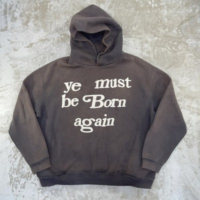 Ye Must Be Born Again Hoodie Cactus Plant Flea Market Kanye Yeezy Brown  Hoodie M | eBay